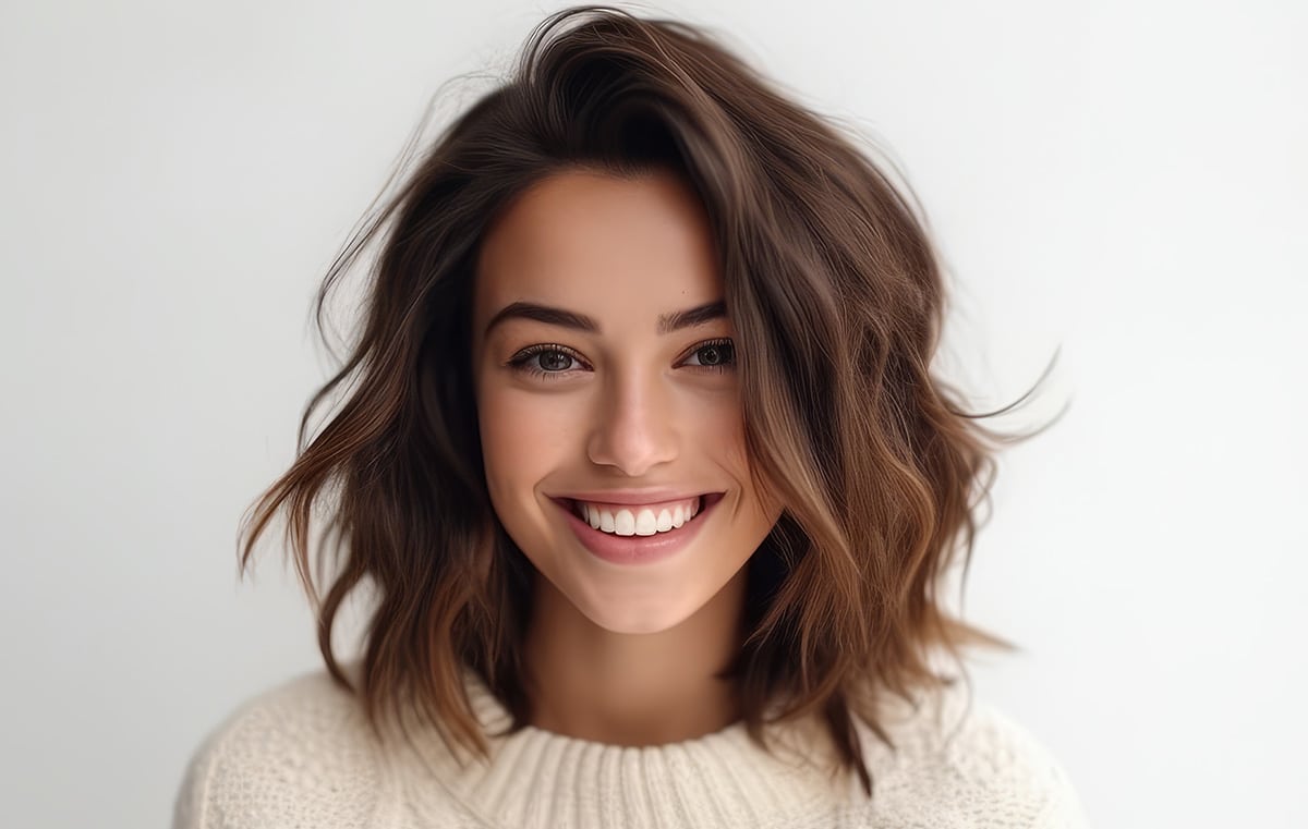 Veneers Beautiful woman